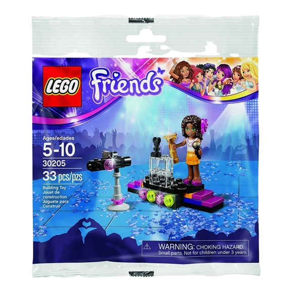 🖤 LEGO Friends Sets Mini Golf Emma 30203 Pop Star Andrea 30205 Minifigure Lot - Picture 4 of 9